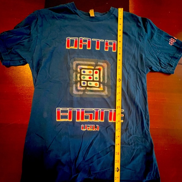 Next Level Apparel Solid Blue T-shirt - Picture 2 of 3